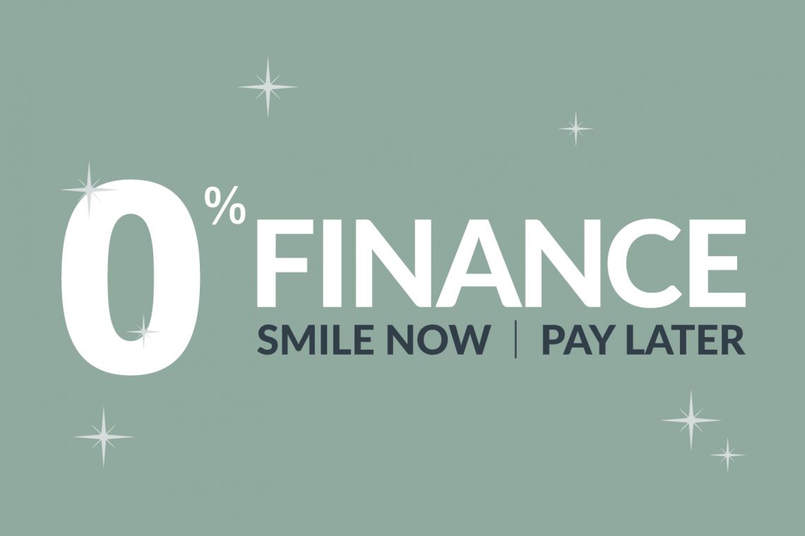 0% Finance smile now pay later
